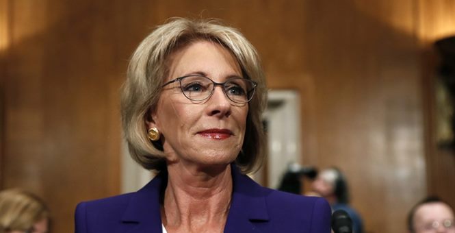 Title IX Addressed at Betsy Devos Confirmation Hearing